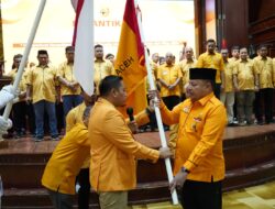 Dr Teuku Raja Keumangan, SH., MH di Lantik Sebagai Ketua DPD Ormas MKGR Provinsi Aceh