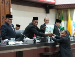 Terkait LKPJ Gubernur Aceh, DPRA Sampaikan Beberapa Rekomendasi