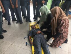 Gelar Simulasi, 33 Orang Siswa Jadi Korban Gempa di SMK SMTI Banda Aceh